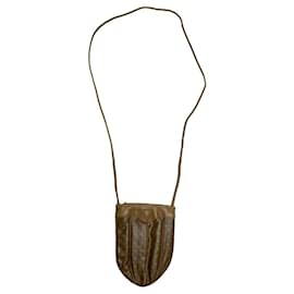 Borsa a secchiello in pelle beige Celine - Céline