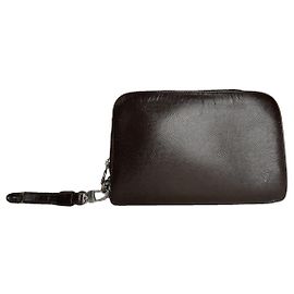 Clutch in pelle viola Louis Vuitton Saint Paul