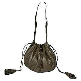 Bolso de cuero verde Givenchy Nightingale