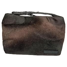 Borsa in pelliccia marrone Givenchy