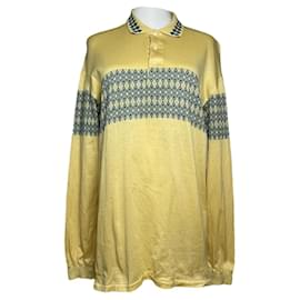 Dior Homme Gelbe Baumwollstrickware & Sweatshirt - Christian Dior