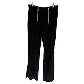 Autre Marque Patou Pantalones de Campana Negros