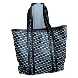 Borsa Pierre Hardy in pelle bianco e nero