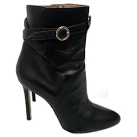 Zuhair Stiefeletten aus Leder schwarz - Autre Marque