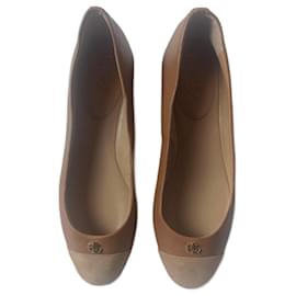 Ballerine Ralph Lauren in pelle beige
