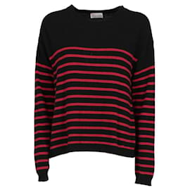 Valentino Bicolor gestreifter Wollpullover - 2000er - Red Valentino