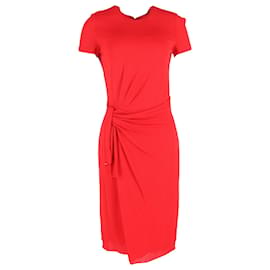 Gucci Knee Length Dress with Gold Buckles in Pink Viscose Cellulose fibre  ref.JC1769977 (Sold) - Joli Closet