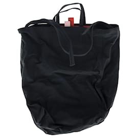Borsa Baker in cotone nero di Acne Studios