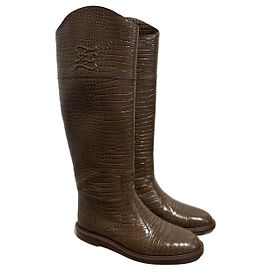 Botas FENDI T.EU 39 Cuero