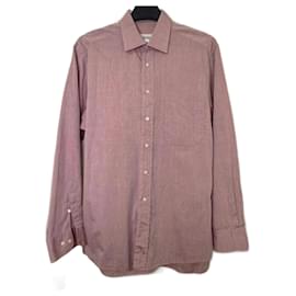 Camicia Hugo Boss rosa in cotone da uomo M