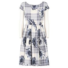 Autre Marque Blumenbaumwollkleid A.N.G.E.L.O. Vintage Cult