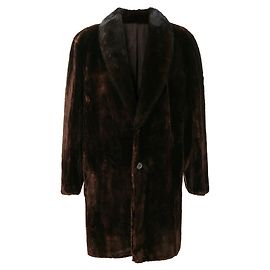 Autre Marque Abrigo de piel marrón A.N.G.E.L.O. Vintage Cult