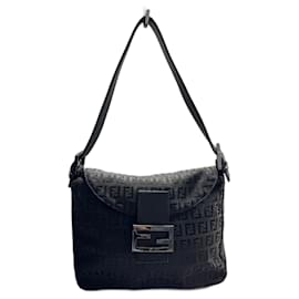 Fendi Black Cloth Handbag