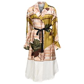 Abito midi Rachel Comey in seta multicolore