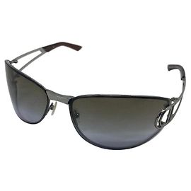 Gafas de sol logo gris plateado Christian Dior Diorissimo