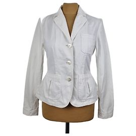 Giacca Ralph Lauren Bianca in Cotone
