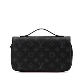 Lange Geldbörse Zippy XL Monogram Eclipse Louis Vuitton