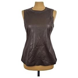 Top Pinko Marrone in Poliestere