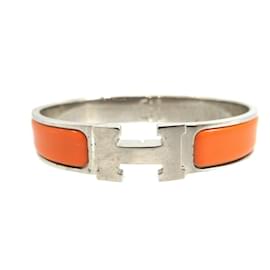 Pulseira de metal Hermes Click-Clack H PM - Hermès