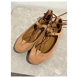 CHLOE Ballerine T.EU 36.5 Camoscio - Chloé