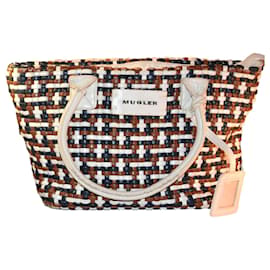 Borsa a mano Thierry Mugler con fantasia in similpelle