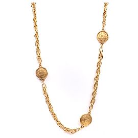 CHANEL - Chanel 31 Rue Cambon Halskette aus goldfarbenem Metall