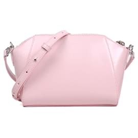 GIVENCHY - Givenchy Antigona XS Schultertasche aus zartrosa glattem Leder