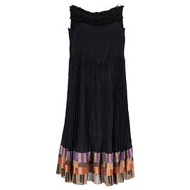 Abito mini plissettato arricciato Missoni in viscosa multicolore