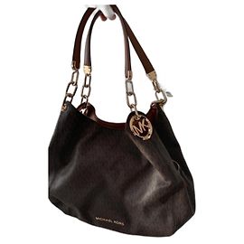 Borsa Tote Lillie Michael Kors Monogramma Pelle
