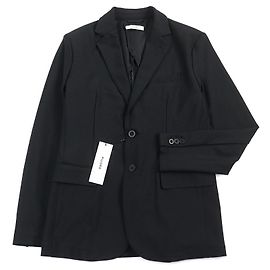 Autre Marque Schwarze maßgeschneiderte Jacke für Herren PIUORO PR01J01