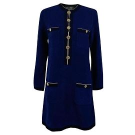 Chanel Nuevo Icono La Pausa CC Botones Vestido