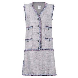 Chanel 8K$ Neues Laufsteg-Tweed-Kleid