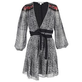 Bianka Wickelkleid aus mehrfarbigem Seidenstoff von Diane von Furstenberg