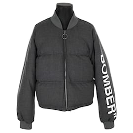 Giacca di lana grigia - Off White