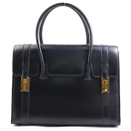 Bolsa Hermes Drag 27 em couro de bezerro preto - Hermès