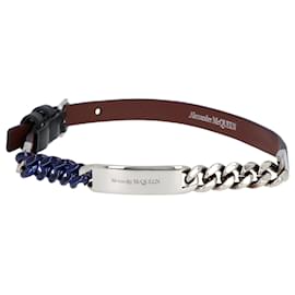 Bracciali Alexander McQueen per uomini in nero