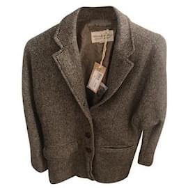 Abrigo Caban Ralph Lauren Marrón de Lana