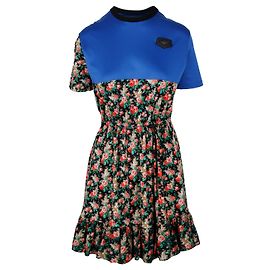 Louis Vuitton Tunika Kleid mit Rosenmuster - 10er Jahre