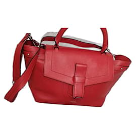 Borsa Lancel Neo Charlie XL Rossa in Pelle