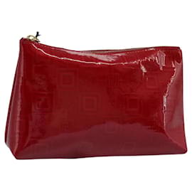 Gianni Versace Tasche Emaille Rot Auth bs22441