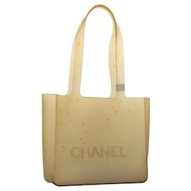 Borsa Tote in gomma trasparente CC Auth bs22150 CHANEL