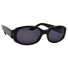 Gucci Black Silver Logo Sunglasses GG2417