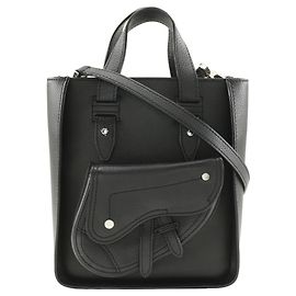 Christian Dior Saddle Mini Tote-Handtasche