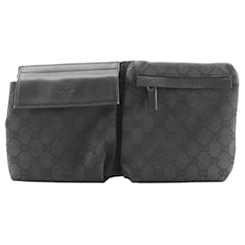 Borsa a tracolla nera Gucci