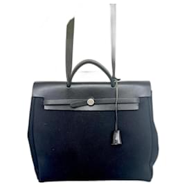 Hermès HERBAG MESSENGER 39 nera