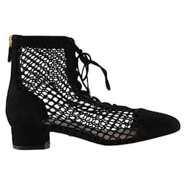 Schwarze Wildlederschuhe - Dior