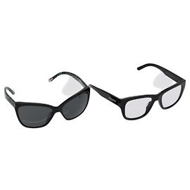 Sonnenbrille Christian Dior Kunststoff 2Set Schwarz Auth bs22537