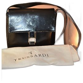 Borsa a mano Trussardi in pelle nera