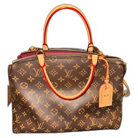 Sac Tote Grand Palais Louis Vuitton Marron Lin