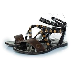 Sandali incrociati Monogram Louis Vuitton